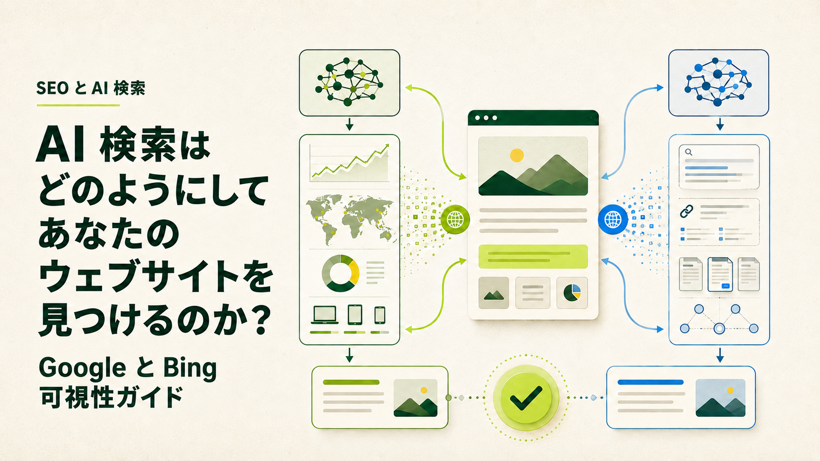 AI search visibility across Google and Bing